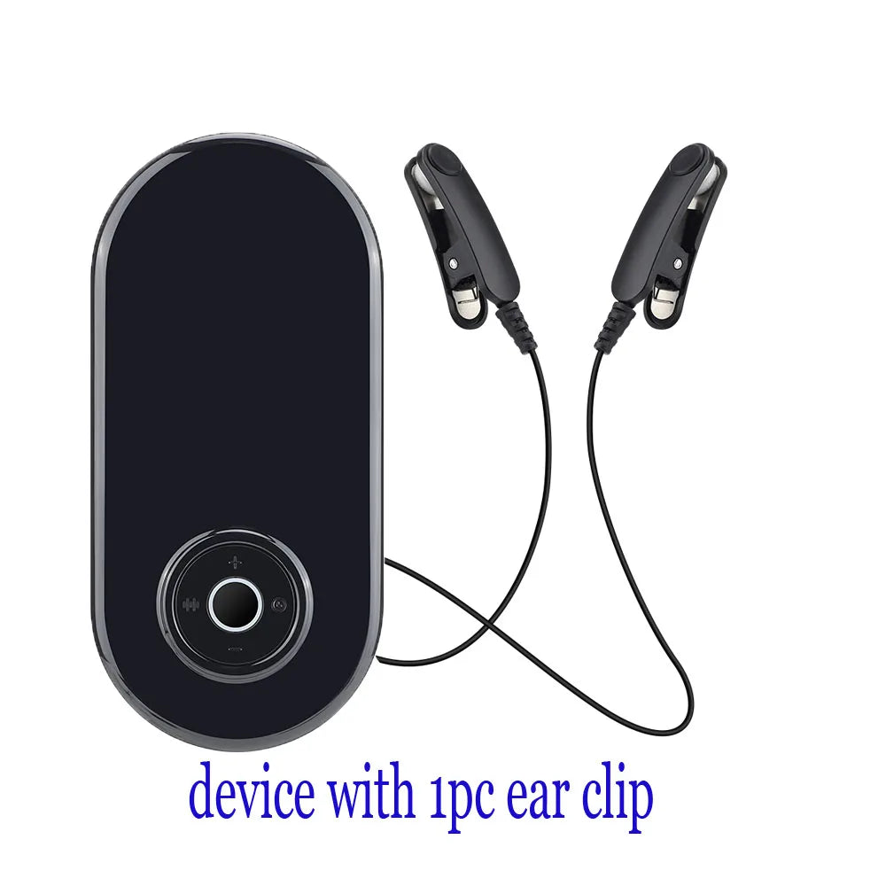 CES Microcurrent Sleep Aid Device Insomnia Anxiety Headache Relief Electric Ear Clip Type Acupuncture Fast Sleep Instrument